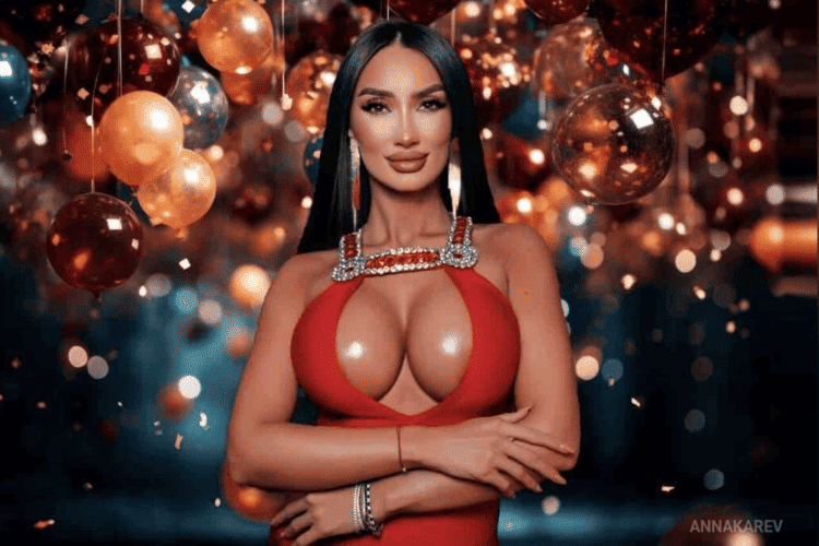 AnnaKarev Busty Brunette Live Cam Girl